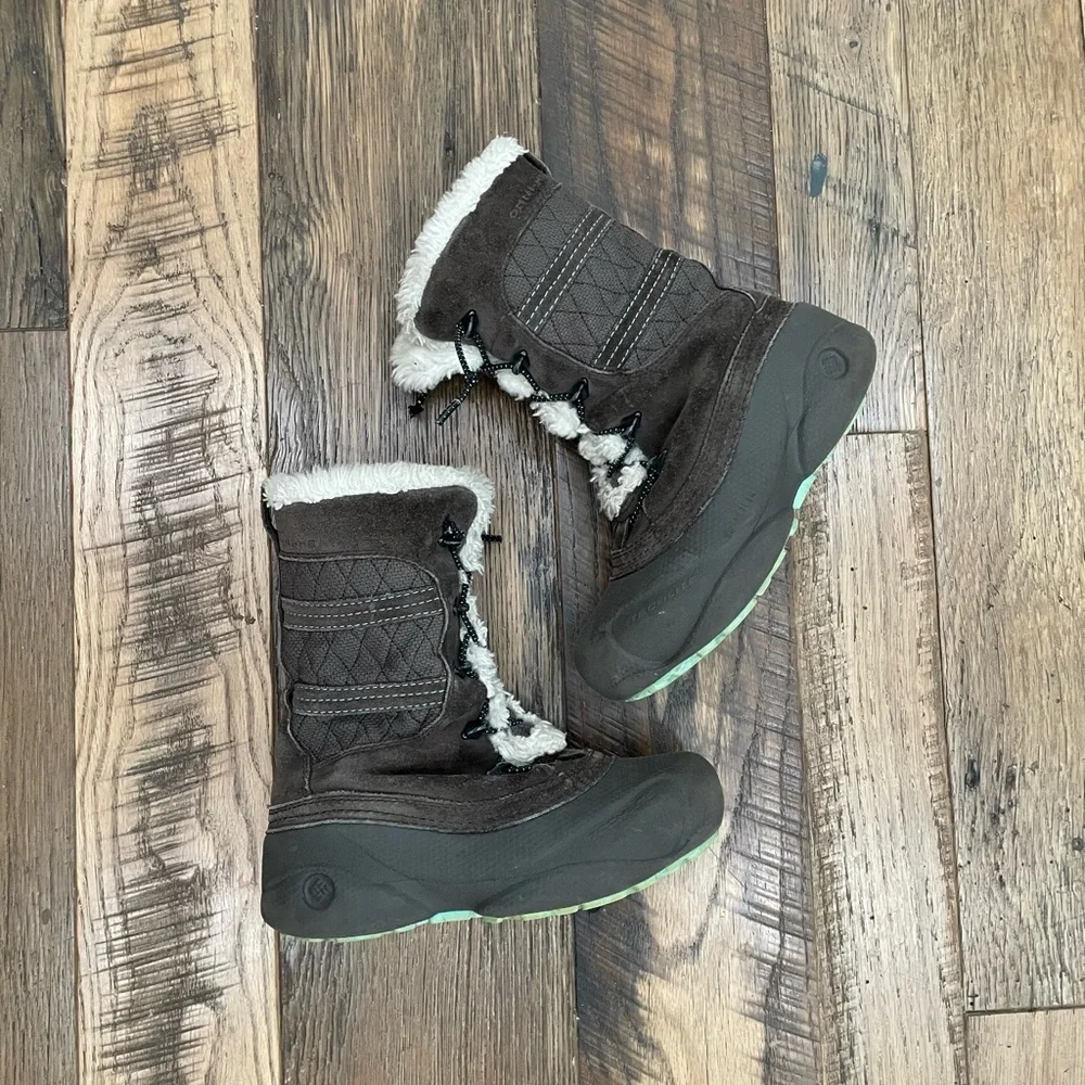 ColumbiaOmni Heat waterproof winter snow boots girl 1